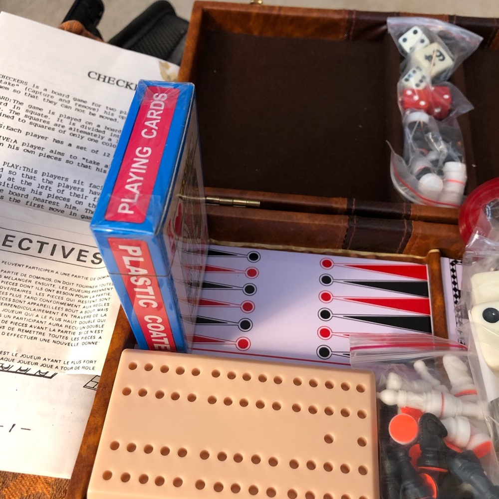 Games( checkers , cards)  for travel - Picture 6 of 7